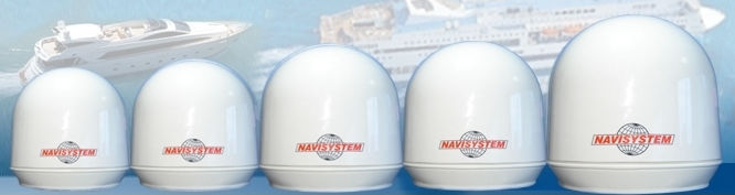 Satellite antenna internet boats yachts